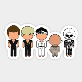 Karate Kid Movie Icons - "Vector-Eds" Sticker